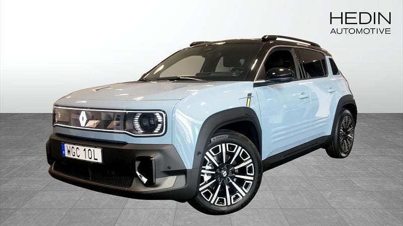 Svart (black) Begagnad 2025 Renault 4 E-Tech Iconic SUV | 414 900 kr (Marknadspris) - Bild 1/4