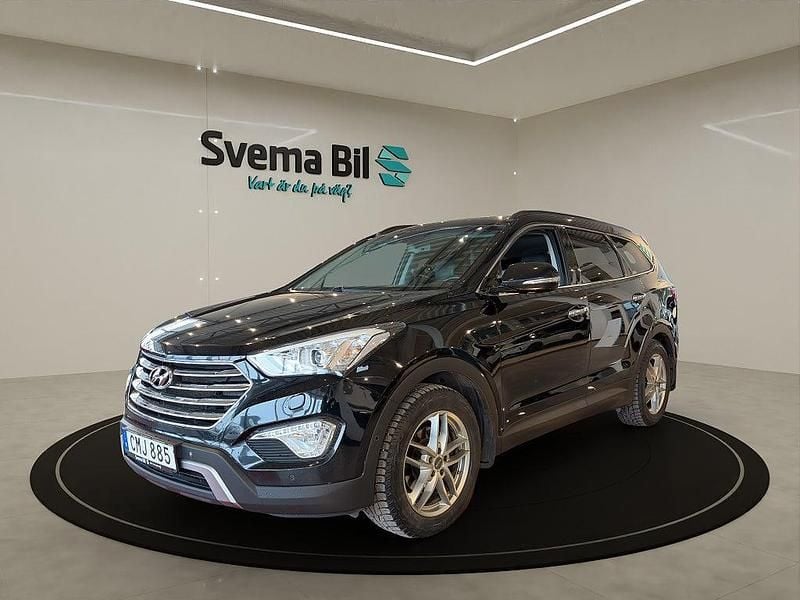 Begagnad Hyundai Grand Santa Fe Premium 197 HK (144 kW) 2014 Svartmetallic SUV