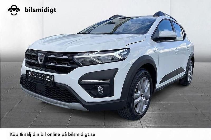 Vit Begagnad 2022 Dacia Sandero Stepway Halvkombi | 154 900 kr (Dyr) - Bild 1/3