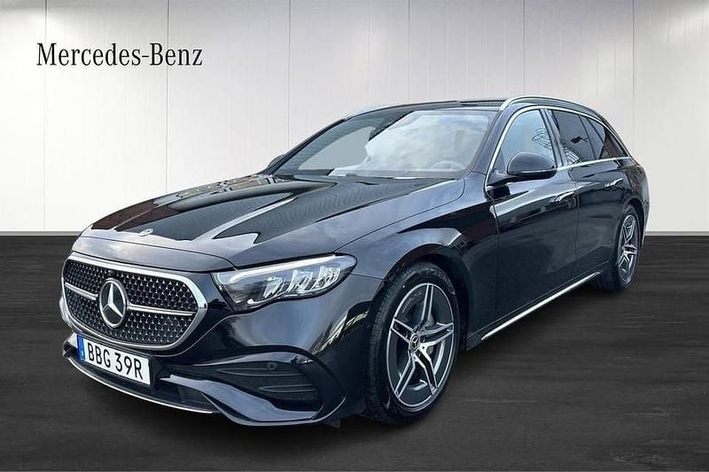 Svart Begagnad 2025 Mercedes E300 Advanced Kombi | 659 700 kr - Bild 1/4