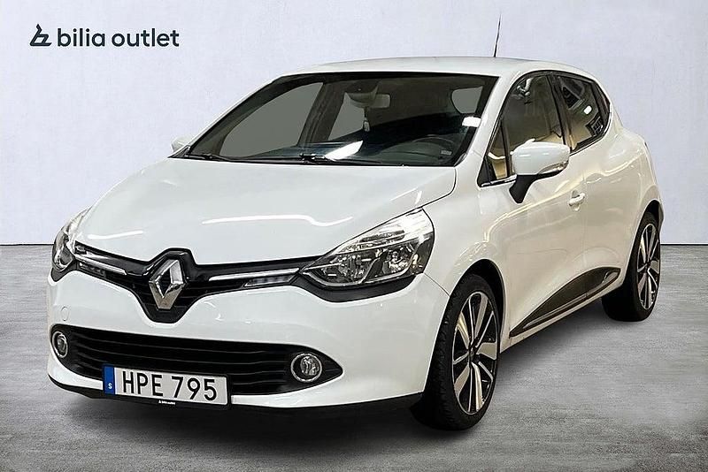Begagnad Renault Clio IV Dynamique 90 HK (66 kW) 2014 Vit Halvkombi