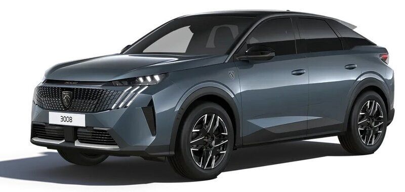 Svart Ny 2024 Peugeot 3008 GT SUV | 409 900 kr (Marknadspris) - Bild 1/4