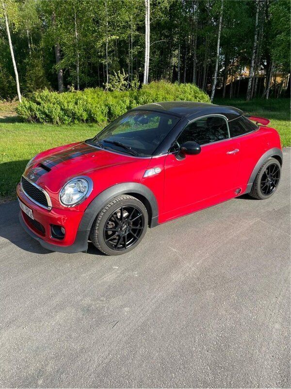 Röd Begagnad 2012 Mini Cooper SD Coupé Sportkupé | 120 000 kr - Bild 1/4
