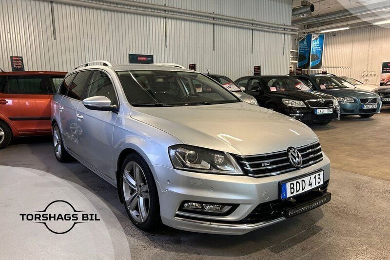 Silver Begagnad 2013 VW Passat GT Kombi | 89 900 kr (Marknadspris) - Bild 1/3