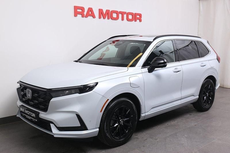 Vit (platinum white metallic) Begagnad 2023 Honda CR-V Advance SUV | 519 900 kr (Dyr) - Bild 1/4