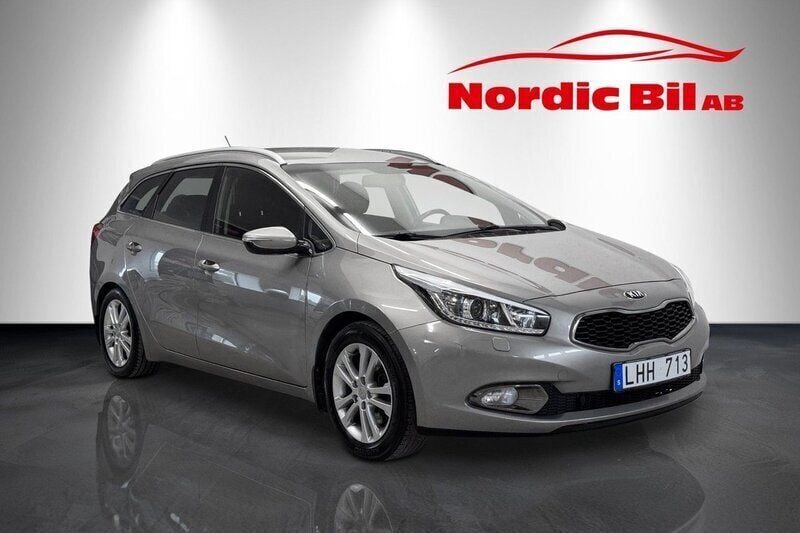 Grå Begagnad 2014 Kia Ceed Sportswagon Comfort Kombi | 79 900 kr (Marknadspris) - Bild 1/4
