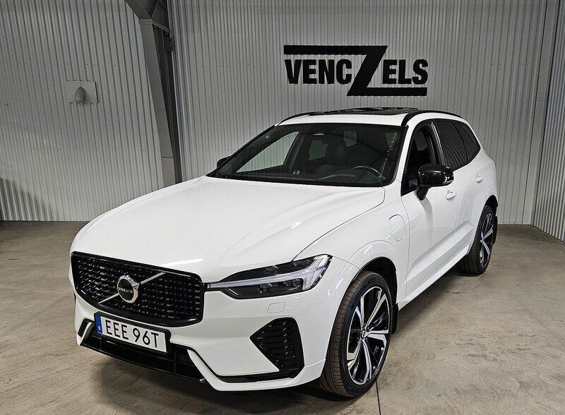 Vit Begagnad 2021 Volvo XC60 R-Design SUV | 479 000 kr (Marknadspris) - Bild 1/4