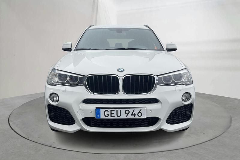 Begagnad BMW X3 Performance 190 HK (139 kW) 2017 Vit SUV