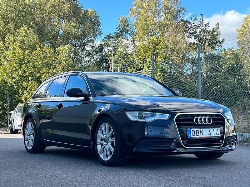 Begagnad Audi A6 Proline 177 HK (130 kW) 2014 Svart Kombi