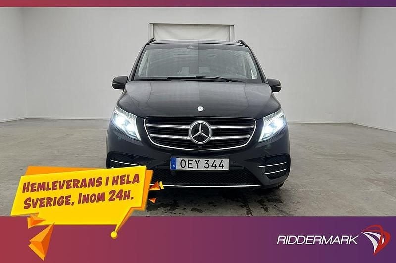 Begagnad Mercedes V250 Exclusive 190 HK (139 kW) 2016 Svart Minibuss