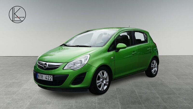 Grön Begagnad 2011 Opel Corsa Halvkombi | 29 900 kr (Bra pris) - Bild 1/4