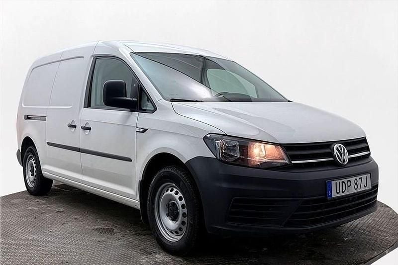 Begagnad VW Caddy Maxi 102 HK (75 kW) 2019 Vit Minibuss