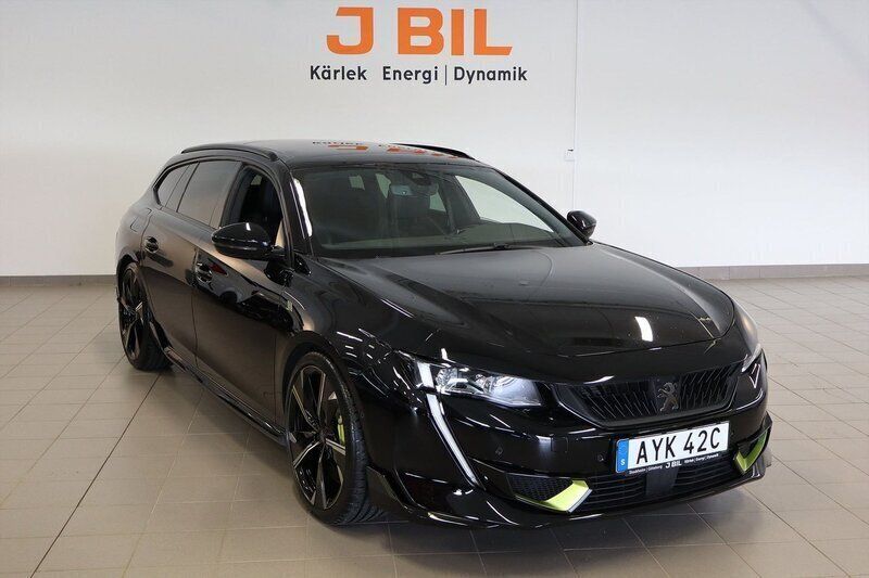 Svart perla nera Begagnad 2021 Peugeot 508 Sport Kombi | 419 900 kr - Bild 1/4