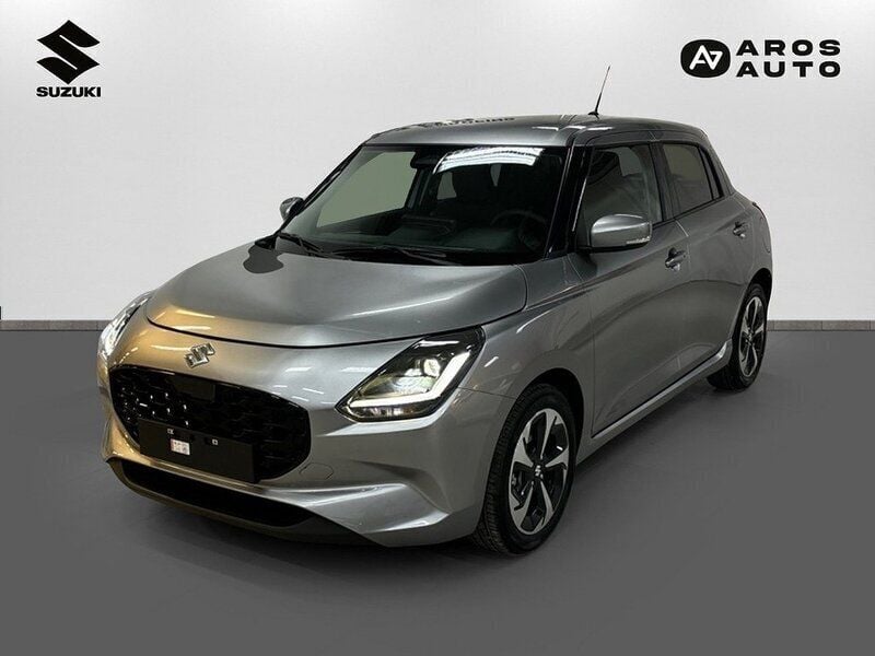 Grå Ny 2024 Suzuki Swift Halvkombi | 241 800 kr (Marknadspris) - Bild 1/4