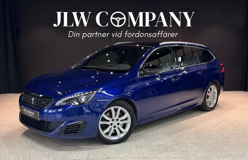 Blå Begagnad 2016 Peugeot 308 GT Kombi | 159 000 kr (Lite dyr) - Bild 1/4