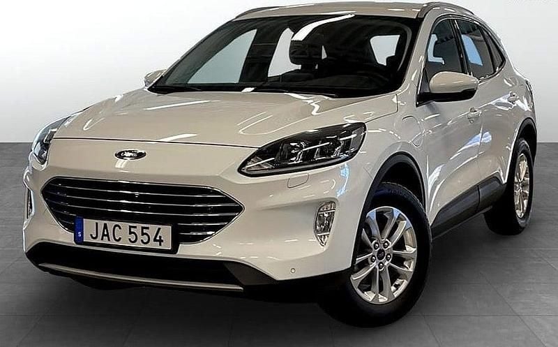 Vit Begagnad 2022 Ford Kuga Titanium SUV | 219 900 kr (Superpris) - Bild 1/4