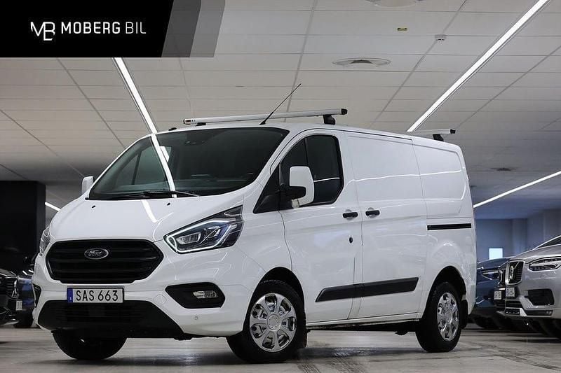 Vit Begagnad 2018 Ford Transit Custom S Van | 149 900 kr (Superpris) - Bild 1/2