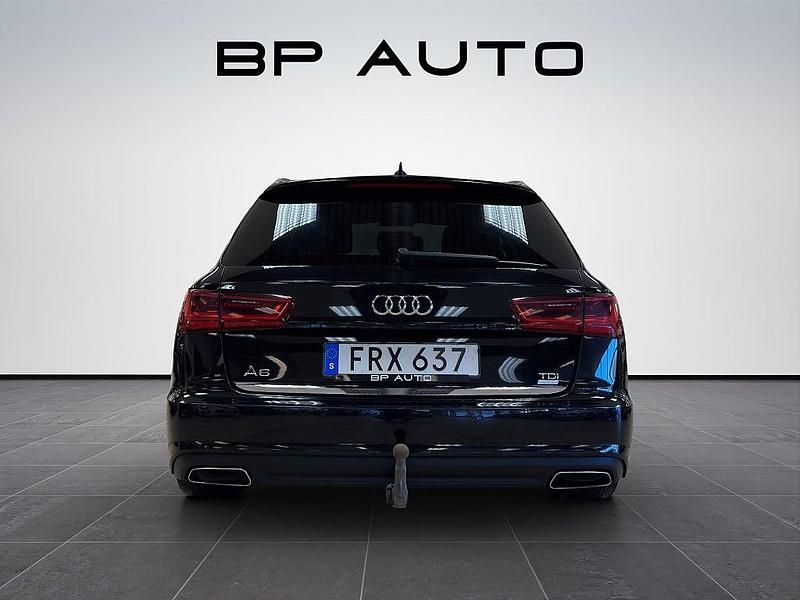 Begagnad Audi A6 190 HK (139 kW) 2015 Svart Kombi