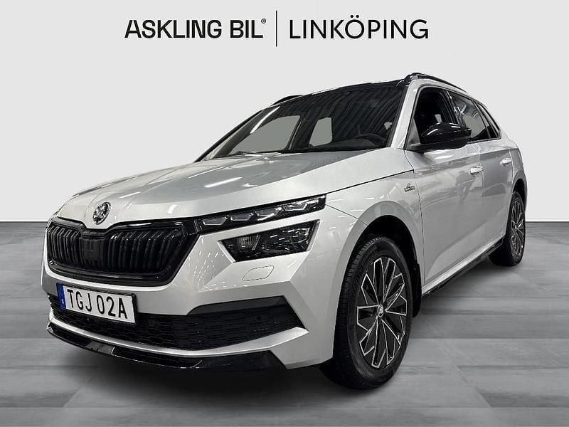 Silver Begagnad 2023 Skoda Kamiq Monte Carlo SUV | 261 900 kr (Marknadspris) - Bild 1/4