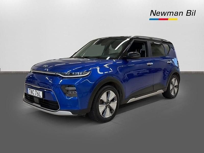 Begagnad Kia Soul Advance 2020 Blå SUV