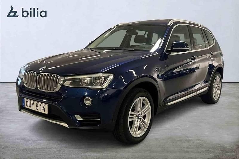 Blå Begagnad 2015 BMW X3 SUV | 279 900 kr - Bild 1/1