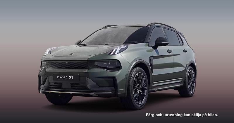 Ny Lynk & Co 01 2025 Grön SUV