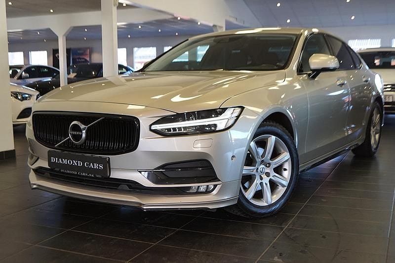 Begagnad Volvo S90 192 HK (141 kW) 2017 Ljusbrun Sedan