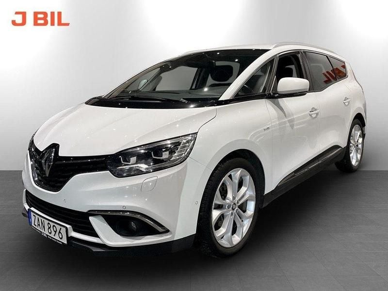 Vit Begagnad 2018 Renault Grand Scénic IV Bose Edition Minibuss | 139 900 kr (Marknadspris) - Bild 1/4
