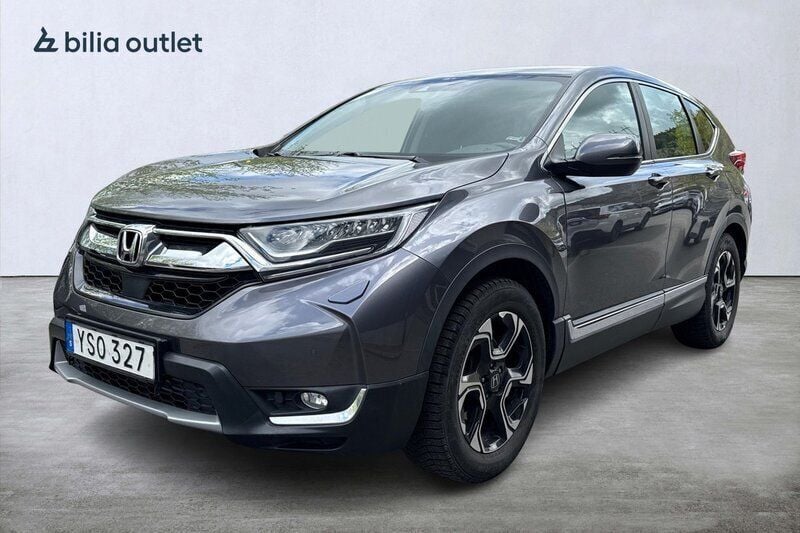 Ljusgrå (grå) Begagnad 2018 Honda CR-V Elegance SUV | 234 900 kr (Marknadspris) - Bild 1/4