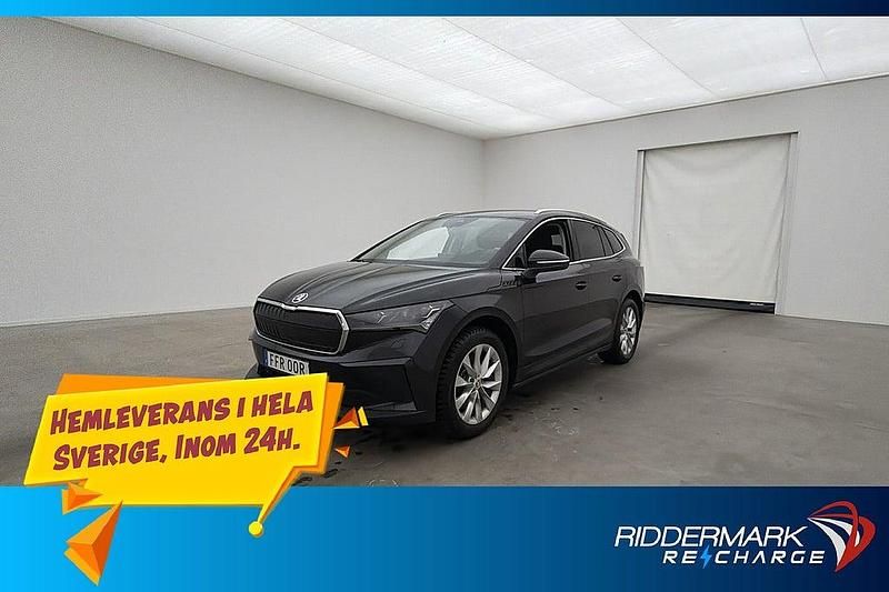 Svart Begagnad 2022 Skoda Enyaq iV SUV | 369 800 kr (Bra pris) - Bild 1/3