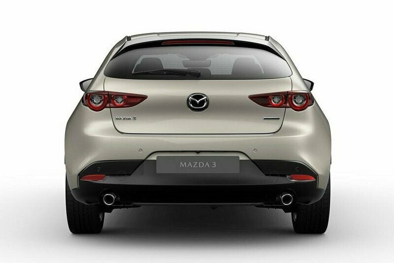 Begagnad Mazda 3 Homura-Line 110 HK (80 kW) 2022 Platinum quartz Halvkombi