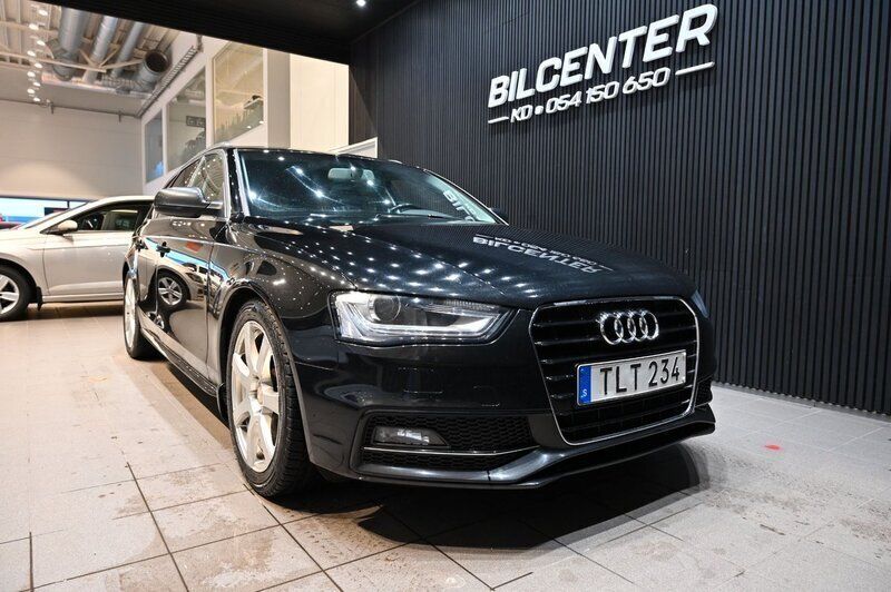 Svart Begagnad 2014 Audi A4 S-Line Kombi | 109 900 kr (Marknadspris) - Bild 1/4