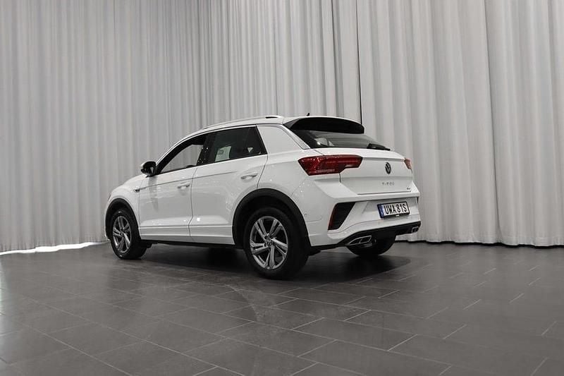 Begagnad VW T-Roc R-line 150 HK (110 kW) 2024 Pure white SUV