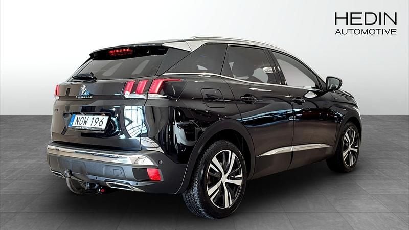 Begagnad Peugeot 3008 GT-line 165 HK (121 kW) 2018 Svart SUV