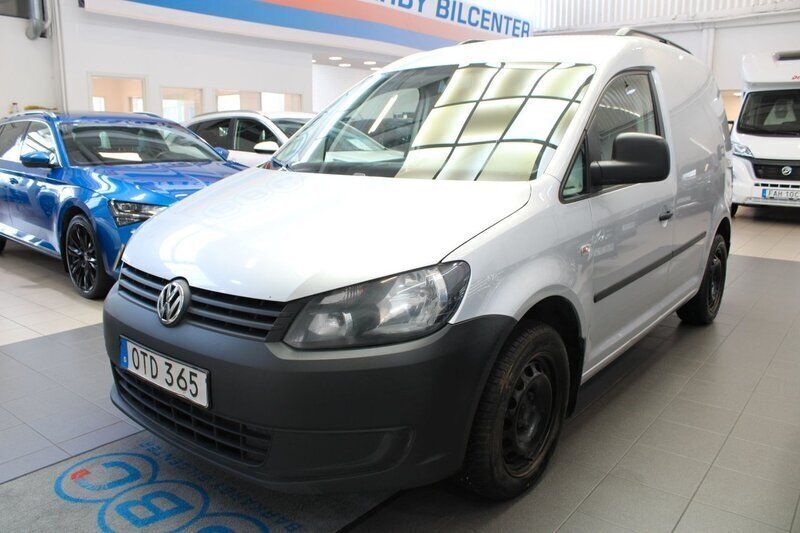 Silver Begagnad 2015 VW Caddy Minibuss | 56 900 kr (Marknadspris) - Bild 1/4