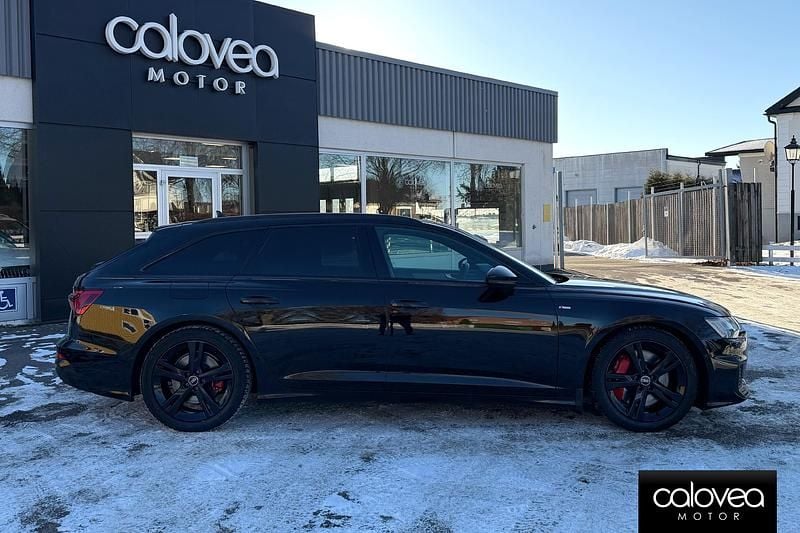 Begagnad Audi A6 S-Line 371 HK (272 kW) 2023 Svart Kombi