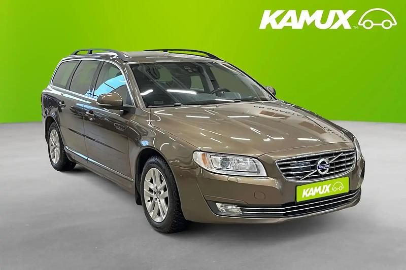 Brun Begagnad 2016 Volvo V70 Momentum Kombi | 198 700 kr (Dyr) - Bild 1/4