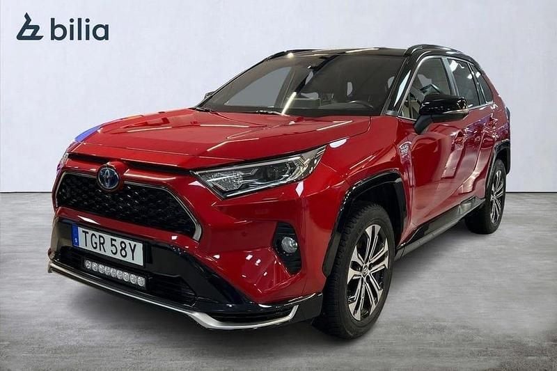 Röd Begagnad 2020 Toyota RAV4 Premium SUV | 419 900 kr (Marknadspris) - Bild 1/3
