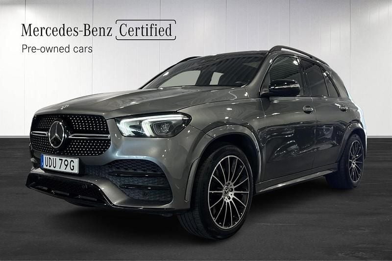 Svart Begagnad 2022 Mercedes GLE350e SUV | 679 900 kr (Marknadspris) - Bild 1/4