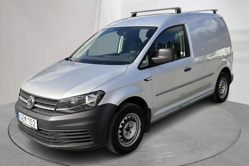 Silver Begagnad 2018 VW Caddy Minibuss | 98 000 kr (Superpris) - Bild 1/4