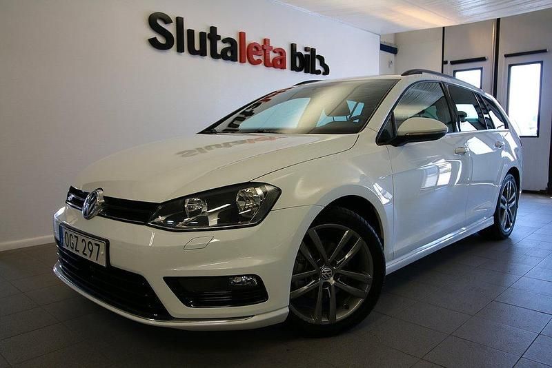 Vit Begagnad 2016 VW Golf VII GT Kombi | 139 900 kr (Lite dyr) - Bild 1/4