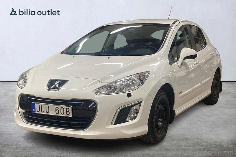 Vit Begagnad 2012 Peugeot 308 Halvkombi | 44 900 kr (Marknadspris) - Bild 1/4