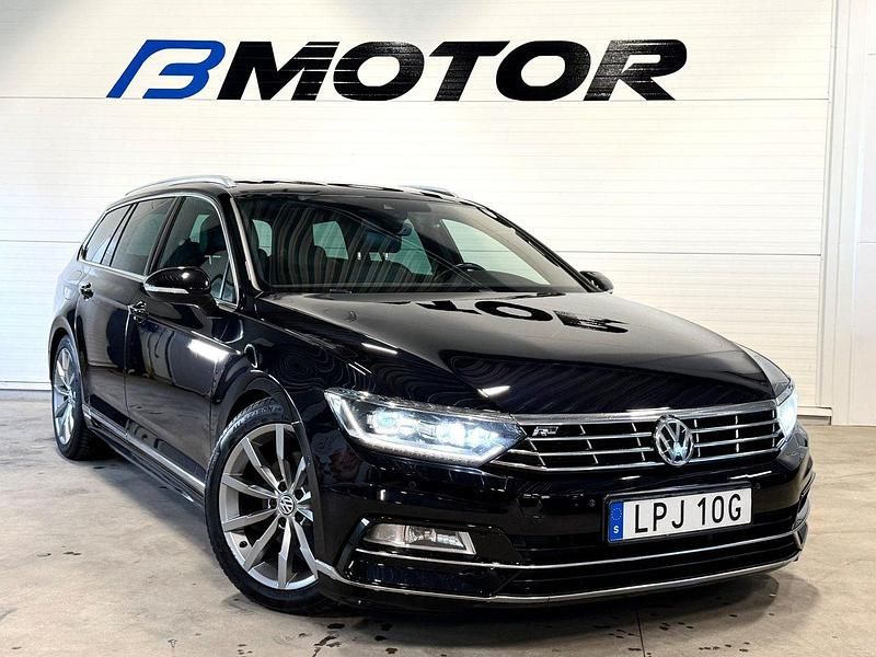 Svart Begagnad 2015 VW Passat Highline Kombi | 149 900 kr (Lite dyr) - Bild 1/4