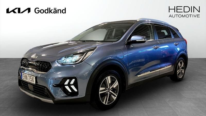 Blå (blue) Begagnad 2022 Kia Niro Advance SUV | 259 900 kr (Bra pris) - Bild 1/4