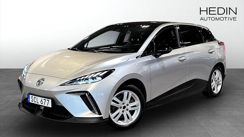 Grå Begagnad 2022 MG MG4 EV Luxury Halvkombi | 249 900 kr (Marknadspris) - Bild 1/4