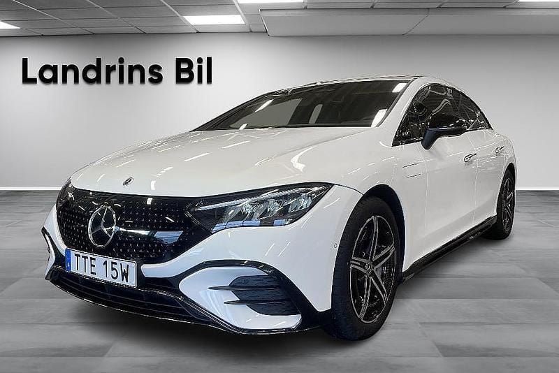 Vit Begagnad 2024 Mercedes EQE350 Sedan | 549 000 kr - Bild 1/4