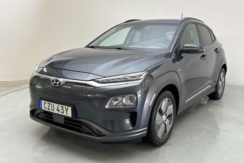 Grå Begagnad 2019 Hyundai Kona Trend SUV | 138 000 kr (Bra pris) - Bild 1/4