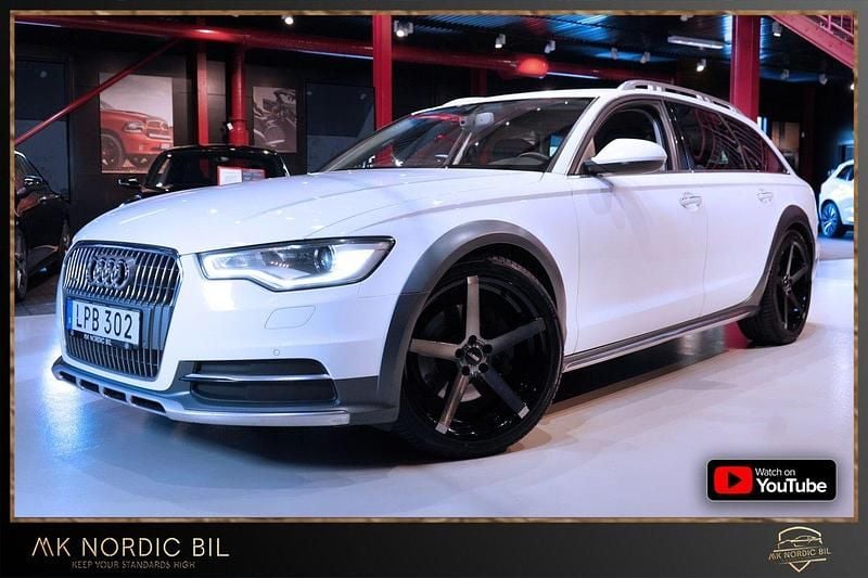 Vit Begagnad 2014 Audi A6 Allroad Kombi | 149 900 kr (Bra pris) - Bild 1/4