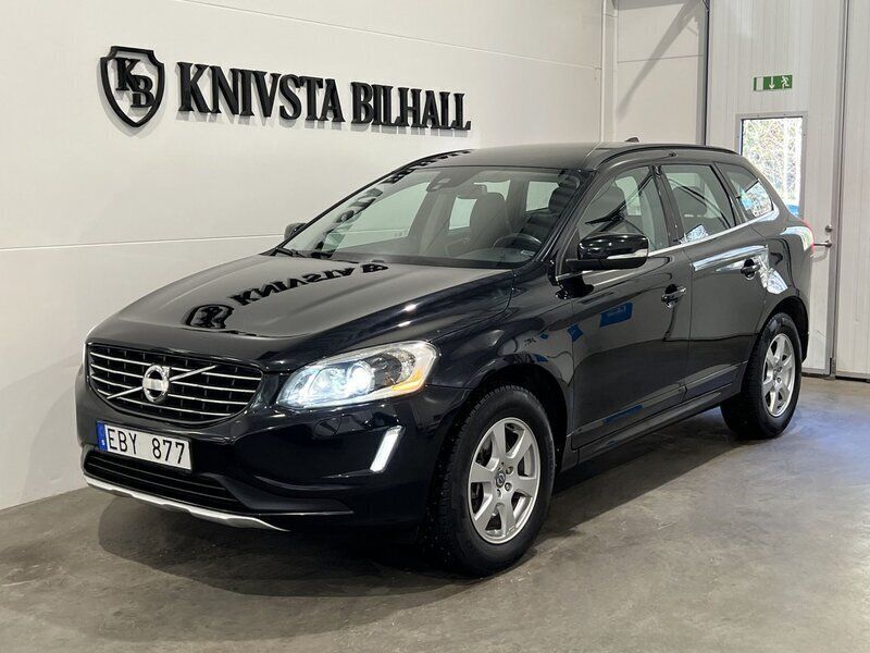 Svart Begagnad 2013 Volvo XC60 Momentum SUV | 179 700 kr (Marknadspris) - Bild 1/4
