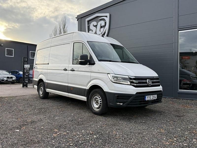 Vit Begagnad 2019 VW e-Crafter Van | 149 900 kr - Bild 1/4